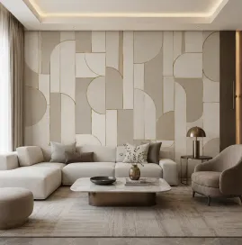 Imported Geometric Wallpapers by Aastha Decor near NH 24 Ghaziabad