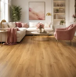 Laminate Wooden Flooring by Aastha Decor near NH 24 Ghaziabad