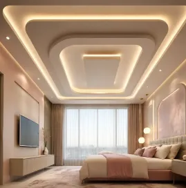 Modern False Ceiling Designs by Aastha Decor near NH 24 Ghaziabad